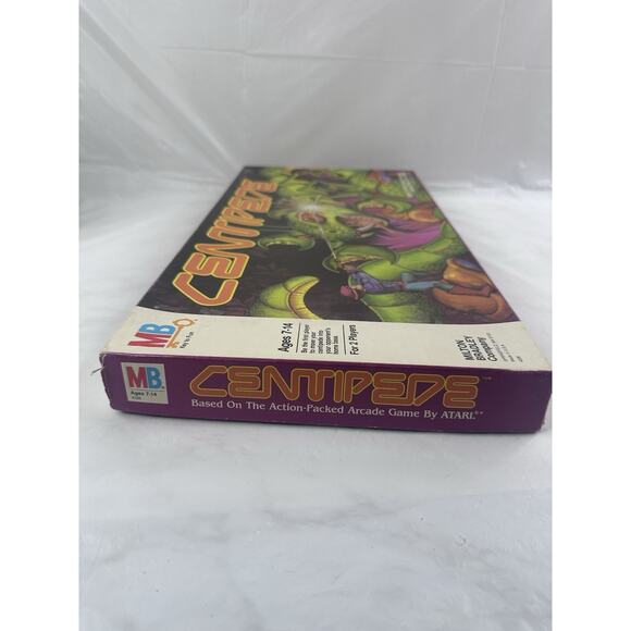 Atari CENTPEDE Board Game by Milton Bradley Made In The USA Vintage 1983 - Picture 4 of 12